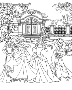 Princesses, pages, free disney coloring pages, disney princess coloring pages, disney coloring pages princess, disney coloring pages online, disney coloring pages for girls, disney coloring pages for adults, disney coloring pages easy, disney coloring page pdf, disney coloring page, Disney, Coloring, Adult, 1000 free disney coloring pages - Disney Princesses for Adult
 coloring pages