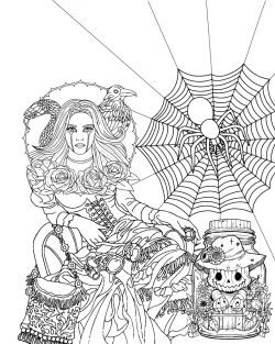 pages, halloween coloring pages simple, halloween coloring pages preschool, halloween coloring pages for toddlers, halloween coloring pages for kindergarten, halloween coloring pages for adults printable, halloween coloring pages easy, halloween coloring pages disney, halloween coloring pages cute, halloween coloring page, Halloween, Gothic, easy halloween coloring pages, Coloring - Gothic Halloween
 coloring pages