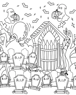 pages, halloween coloring pages simple, halloween coloring pages preschool, halloween coloring pages for kindergarten, halloween coloring pages for adults printable, halloween coloring pages cute, halloween coloring pages bluey, halloween coloring page, halloween coloring ideas, halloween coloring books near me, Halloween, cute halloween coloring pages, Coloring, Cemetery - Halloween Cemetery
 coloring pages