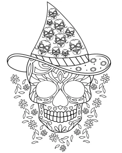 Sugar, Skull, pages, halloween coloring pages printable pdf, halloween coloring pages preschool, halloween coloring pages hello kitty, halloween coloring pages for toddlers, halloween coloring pages for kindergarten, halloween coloring pages for kids, halloween coloring pages for adults printable, halloween coloring pages cute, halloween coloring books near me, Halloween, easy halloween coloring pages, Coloring - Halloween Sugar Skull
 coloring pages