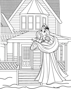 Rapunzel, pages, disney coloring pages thanksgiving, disney coloring pages princess, disney coloring pages pdf, disney coloring pages online, disney coloring pages halloween, disney coloring pages for girls, disney coloring pages easy, disney coloring pages christmas, disney coloring page pdf, disney coloring page, Coloring, Adult - Rapunzel for Adult
 coloring pages