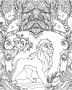 Scar, pages, disney princess coloring pages, disney coloring pages thanksgiving, disney coloring pages stitch, disney coloring pages pdf, disney coloring pages online, disney coloring pages for girls, disney coloring pages for adults, disney coloring pages easy, disney coloring page pdf, Coloring, Adult, 1000 free disney coloring pages - Scar for Adult
 coloring pages