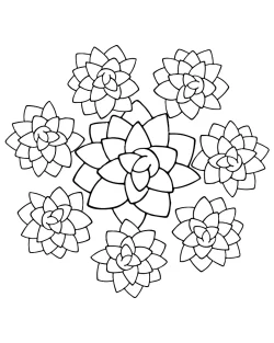 succulent coloring pages printable, succulent coloring pages for adults, succulent coloring page printable, succulent coloring page free printable, succulent coloring page for adults, succulent coloring page easy, Succulent, plant coloring pages pdf, plant coloring pages for kindergarten, plant coloring pages for kids, plant coloring pages for adults, Pattern, pages, Coloring - Succulent Pattern
 coloring pages