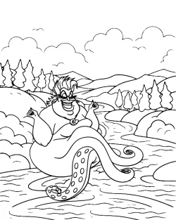 Ursula, pages, free disney coloring pages, disney coloring pages thanksgiving, disney coloring pages pdf, disney coloring pages halloween, disney coloring pages for girls, disney coloring pages for adults, disney coloring pages christmas, disney coloring pages, disney coloring page pdf, Coloring, Adult, 1000 free disney coloring pages - Ursula for Adult
 coloring pages